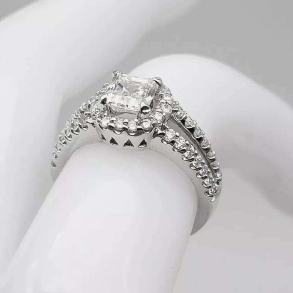 Cartier GIA VS1 Diamond 1.90CT++ Wedding Band Ring